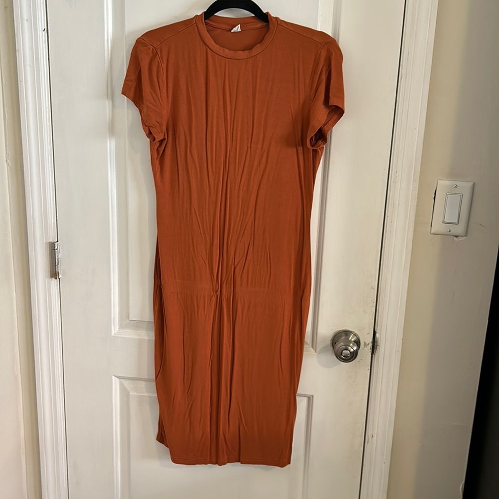 Copper medí dress